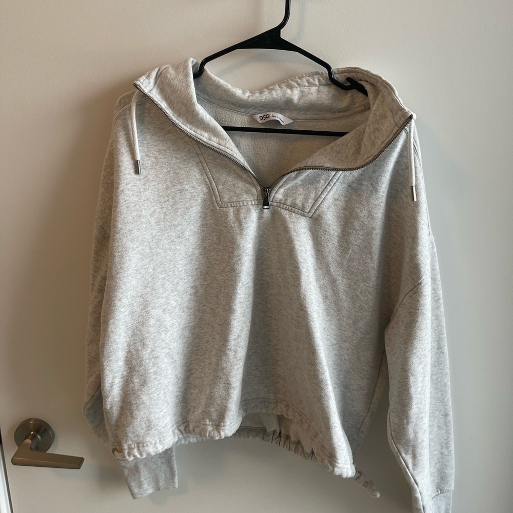 DSG Light Gray Women's Cowl Neck Sweater